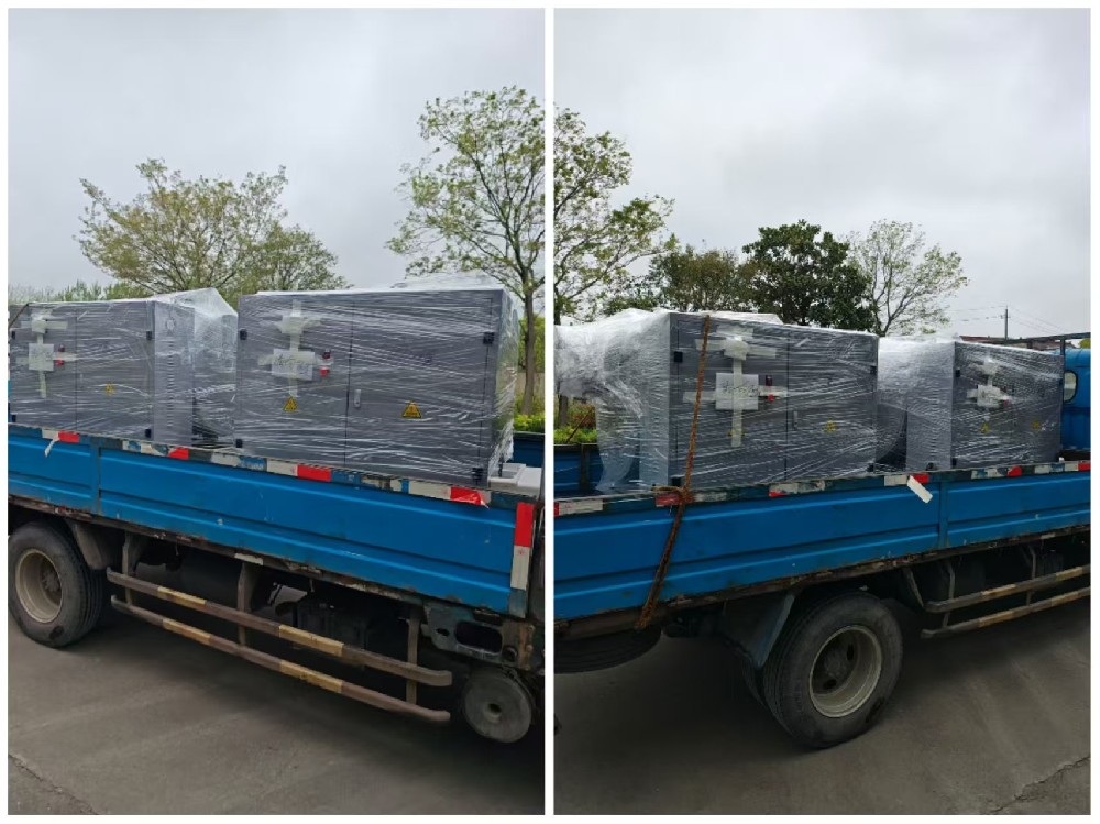 电真空热水锅炉发货！